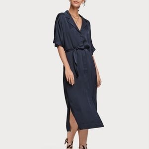 Scotch & Soda CLASSIC SHIRT DRESS VISCOSE QUALITY